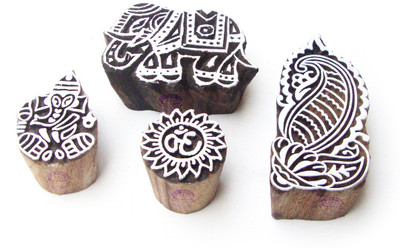 

Royal Kraft Htag0985 Printing Blocks(Pack of 4)
