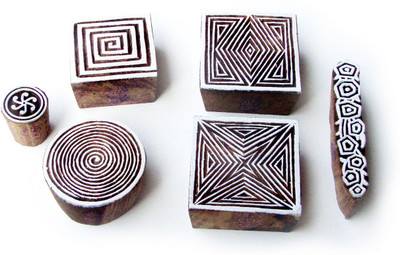

Royal Kraft Htag0614 Printing Blocks(Pack of 6)