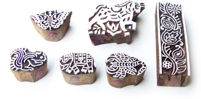 

Royal Kraft Htag0744 Printing Blocks(Pack of 6)