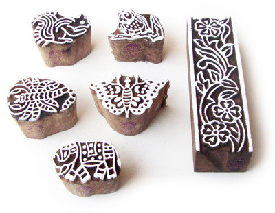 

Royal Kraft Htag0703 Printing Blocks(Pack of 6)