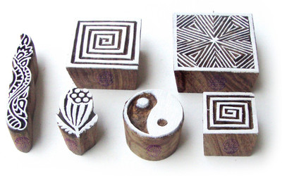 

Royal Kraft Htag0731 Printing Blocks(Pack of 6)