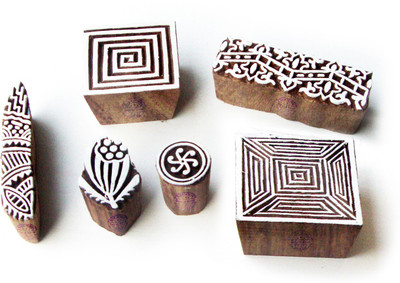 

Royal Kraft Htag0641 Printing Blocks(Pack of 6)