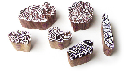 

Royal Kraft Htag0622 Printing Blocks(Pack of 6)