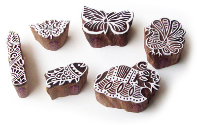 

Royal Kraft Htag0610 Printing Blocks(Pack of 6)