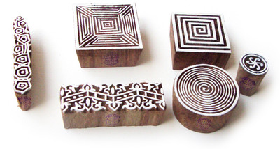 

Royal Kraft Htag0603 Printing Blocks(Pack of 6)