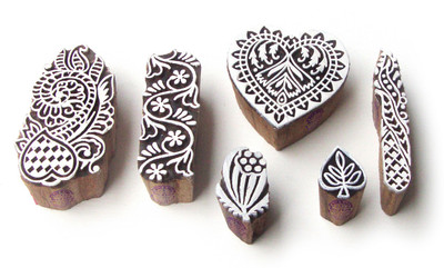 

Royal Kraft Htag0502 Printing Blocks(Pack of 6)