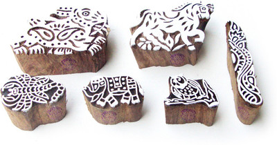

Royal Kraft Htag0741 Printing Blocks(Pack of 6)