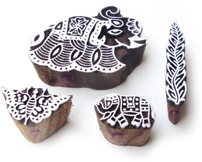 

Royal Kraft Htag0984 Printing Blocks(Pack of 4)