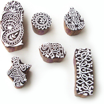 

Royal Kraft Htag0444 Printing Blocks(Pack of 6)
