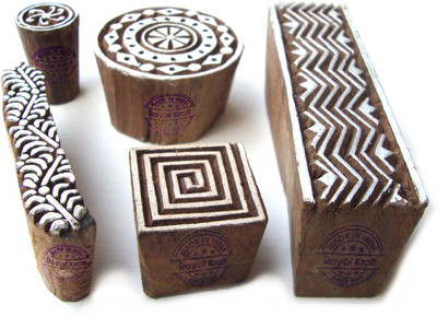 

Royal Kraft Htag0106 Printing Blocks(Pack of 5)