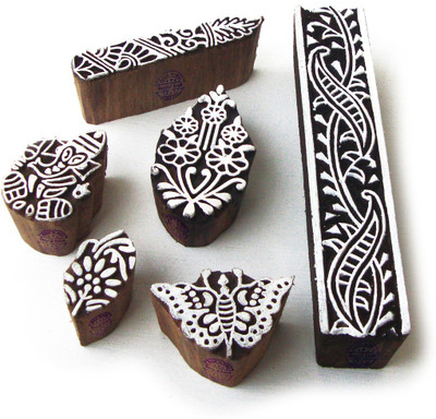 

Royal Kraft Htag0234 Printing Blocks(Pack of 6)