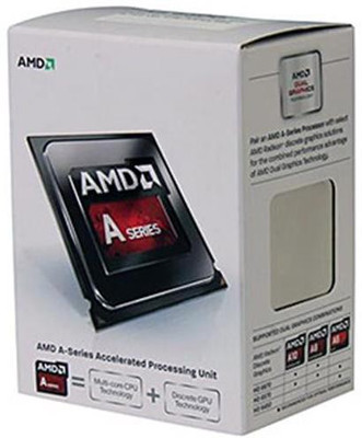 

AMD 4 GHz FM2 A4 6320 Processor(Silver)