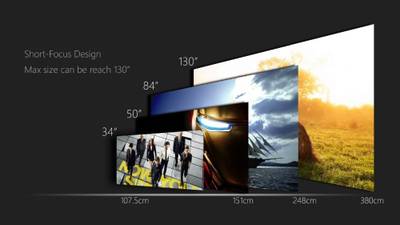 VIZIO UC46 HD LED Projector Portable Projector