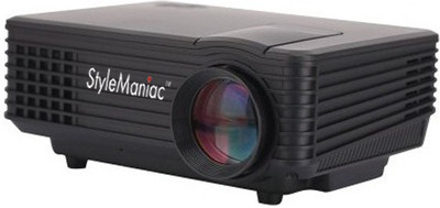 

Style Maniac High Quality Hybrid 800 lm LED Corded Portable Projector(Black)