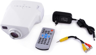 

VibeX 50 lm LED Corded Portable Projector(White)