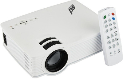 

Smiledrive MULTIMEDIA PROJECTOR WITH 800 LUMENS Portable Projector(White)
