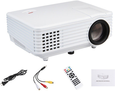 IBS 800 Lumens RD-805 Mini LED TV HDMI Multimedia Smart Lcd Video Home Theater 1080P Movie Cinema Digital Media Player 640*480 Support 100W 20000 Hours 5 Inch Black Portable Projector(White) IBS 800 Lumens RD-805 Mini LED TV HDMI Multimedia Smart Lcd Video Home Theater 1080P Movie Cinema Digital Media Player 640*480 Support 100W 20000 Hours 5 Inch Black Portable Projector(White)