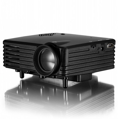 

VibeX 120 lm LED Corded Portable Projector(Black)