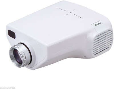 

VibeX 50 lm LED Corded Portable Projector(White)