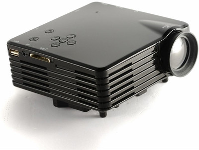 

VibeX 120 lm LED Corded Portable Projector(Black)