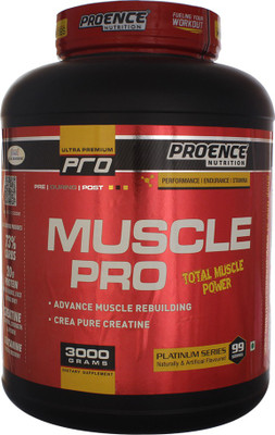 

Proence Muscle pro Weight Gainers/Mass Gainers(3000 g, Chocolate)