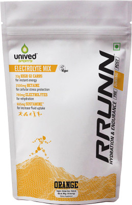 

Unived RRUNN During Isotonic Hydration Electrolyte Sports Mix Nutrition Drink(893 g, Orange Flavored)