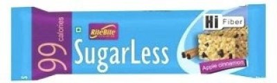 

RiteBite Rite Bite Sugarless - Pack of 5 Protein Bars(27 g, Apple Cinnamon)