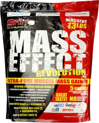 

SAN Mass Effect Revolution 13lbs Weight Gainers/Mass Gainers(5986 g, Milk Chocolate Delight)