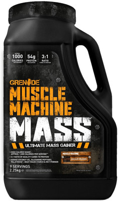 

Grenade Muscle Machine Mass Weight Gainers/Mass Gainers(2.25 kg, Chocolate)