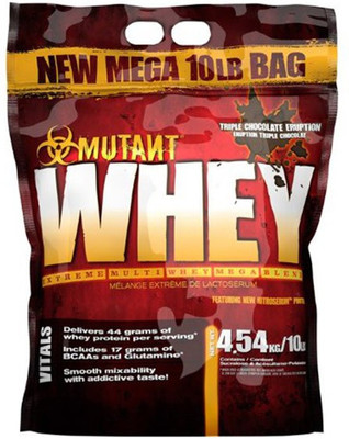 

Mutant Whey Protein(4.54 kg, Chocolate)