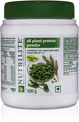 

Amway Nutrilite all plant protein powder Plant-Based Protein(500 g, Unflavored)
