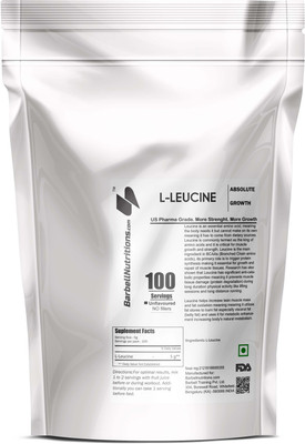

Barbell Nutritions.com L-Leucine BCAA(500 g, Unflavoured)