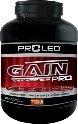 

Proleo GAIN PRO Weight Gainers/Mass Gainers(3 kg, vanilla)