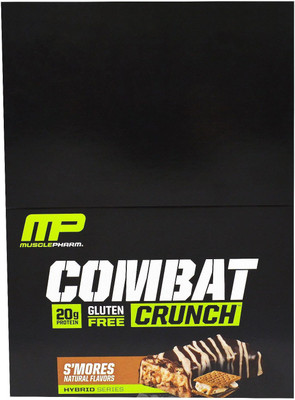 

MusclePharm Combat Crunch Bars Protein Bars(0.063 kg, S'mores)