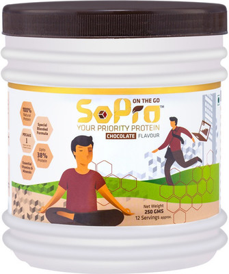 SoPro Nutri Whey Protein(0.25 kg, Chocolate) available at flipkart for Rs.272
