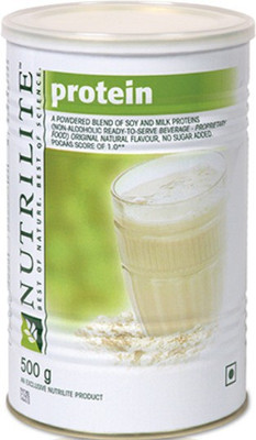 

Amway NUTRILITEÂ® Protein Powder 500 gms Plant-Based Protein(500 g, Soy and Milk)
