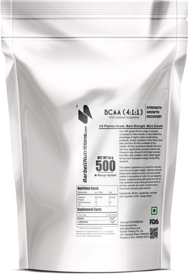 

Barbell Nutritions.com BCAA - Mango BCAA(500 g, Mango Splash)