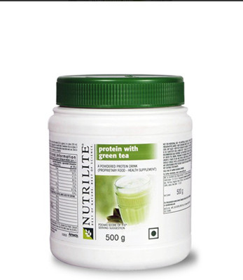 

Amway Nutrilite Protein with green tea Plant-Based Protein(500 g, Green Tea)