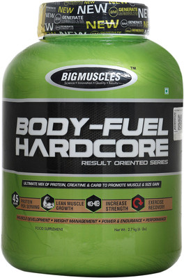 

BIG MUSCLES Increasing power and size Weight Gainers/Mass Gainers(2.7 kg, Chocolate)