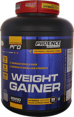 

Proence Weight gainer Weight Gainers/Mass Gainers(2500 g, Vanilla)
