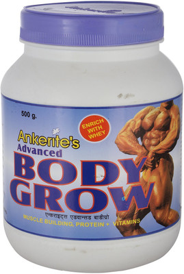 

Ankerite ADVANCED BODY GROW NATURAL Weight Gainers/Mass Gainers(500 g, Chocolate)