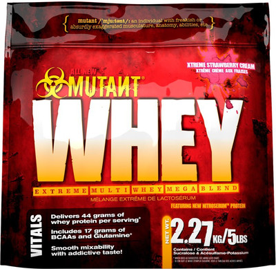 

Mutant Whey Protein(2.27 kg, Strawberry)