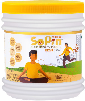 SoPro Nutri Whey Protein(0.25 kg, Mango) available at flipkart for Rs.264