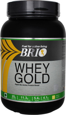 

Brio Whey Gold Whey Protein(1 kg, Vanilla)