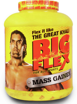

Bigflex Chocolate Flavor 2 Kg Weight Gainers/Mass Gainers(2 kg, Brownie Chocolate Flavour)