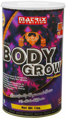 

Matrix Nutrition Body Grow 1 Kg Nutrition Drink(1000 g, Chocolate Flavored)