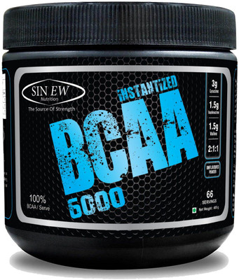 

Sinew Nutrition Instantized 2:1:1, 400gm/0.88lb (Unflavoured) BCAA(400 g, Unflavored)