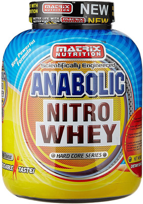 

Matrix Nutrition Anabolic Nitro Whey 2 Kg Whey Protein(2000 g, Chocolate)