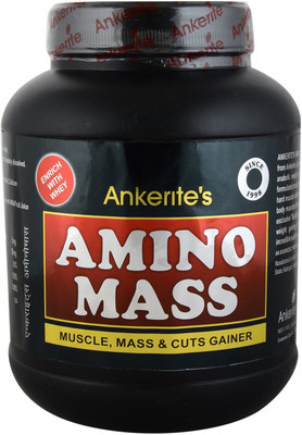 

Ankerite AMINO MASS Weight Gainers/Mass Gainers(1 kg, Chocolate)