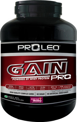 

Proleo Weight Gainers/Mass Gainers(3 kg, strawberry)